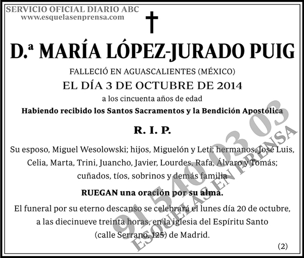 María López-Jurado Puig